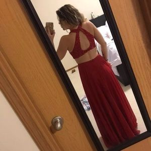 Long prom/ military ball dress
